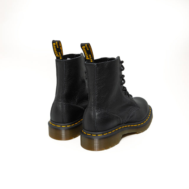 Bota Dr.Martens-Pascal de piel suave - negro