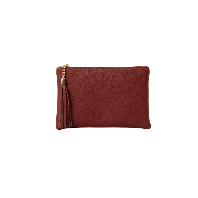 W by whitemood- Pochette con nappine - vino