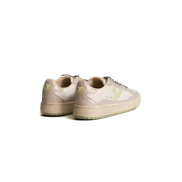 Victoria-Sneakers - bianco/acqua