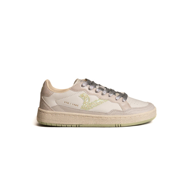 Victoria-Sneakers - bianco/acqua