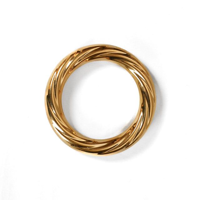 W by Whitemood-Bracciale rigido lavorato - gold