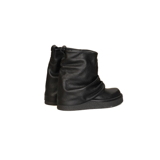 Divine Follie-Low boot with reverse - black