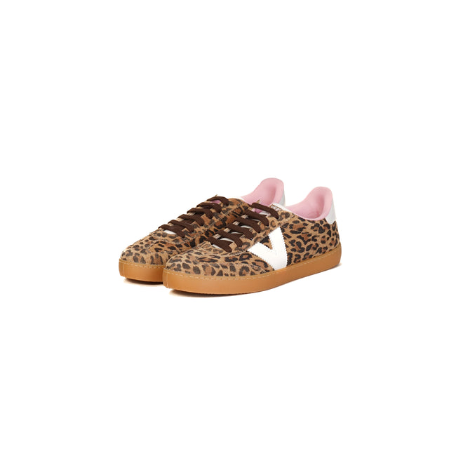 Victoria-Sneakers animalier - beige/moro