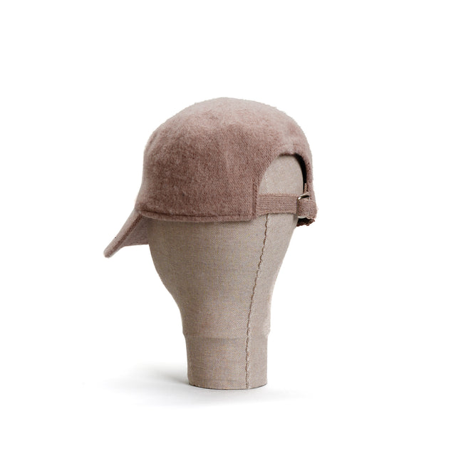 Zeroassoluto-Cappello con visiera 100% lana - taupe