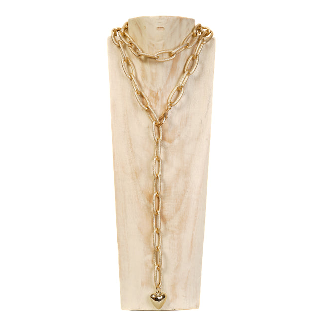 W by Whitemood-Chain with pendant - gold