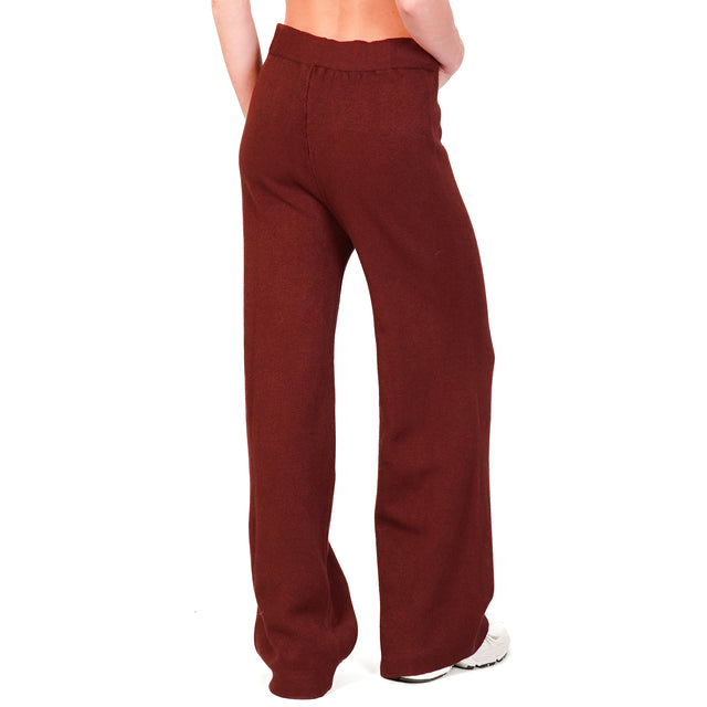 Haveone-Completo maglia e pantalone - Bordeaux