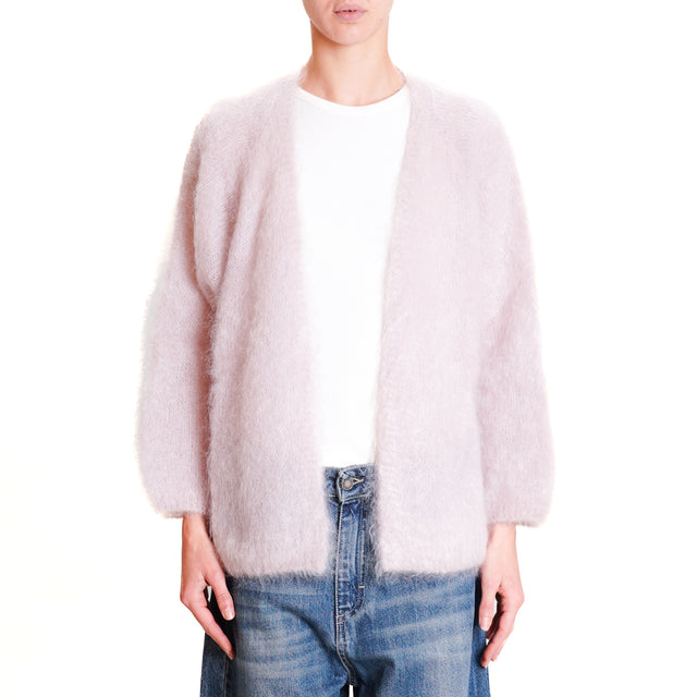 Dixie-Cardigan mohair - rosa