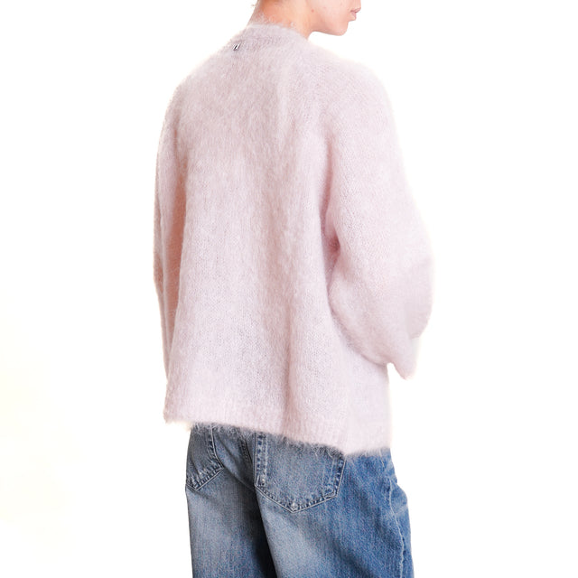 Dixie-Cardigan mohair - rosa