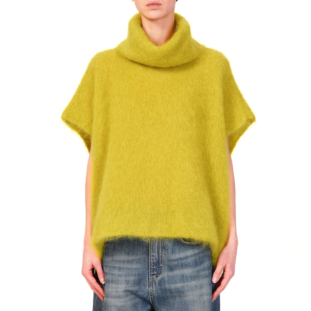 Dixie-Maglia collo alto mohair - olio