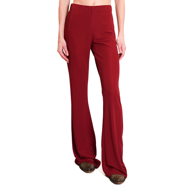 Haveone-Jersey Flare Pants - India