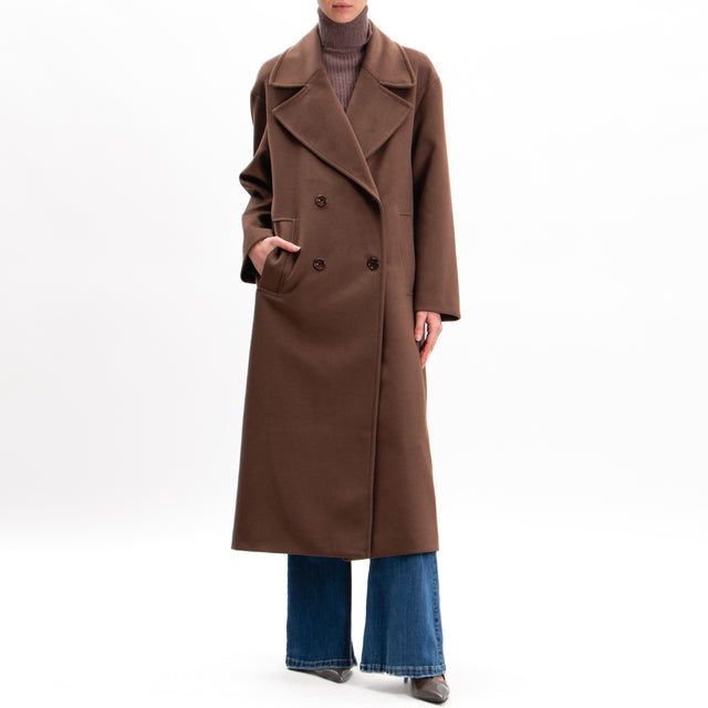 Imperial-Cappotto doppiopetto - brown