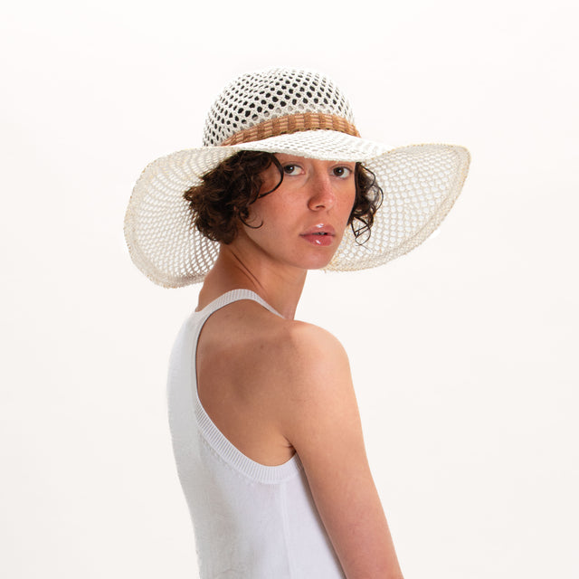 Souvenir-Sombrero de paja - Blanco