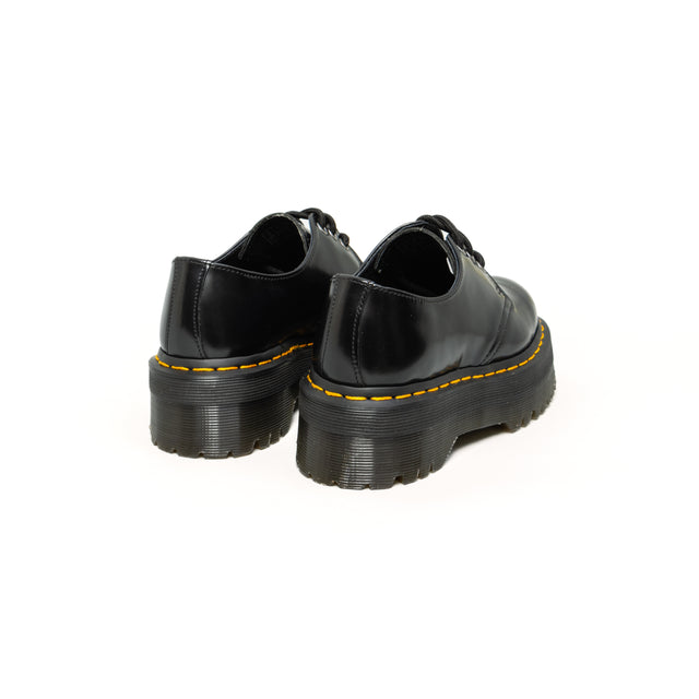 Dr.Martens-Scarpe platform in pelle - nero