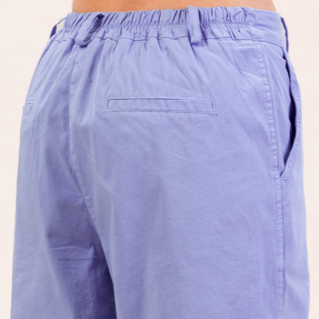 Zeroassoluto-LORY pantalones baggy elásticos - lavanda