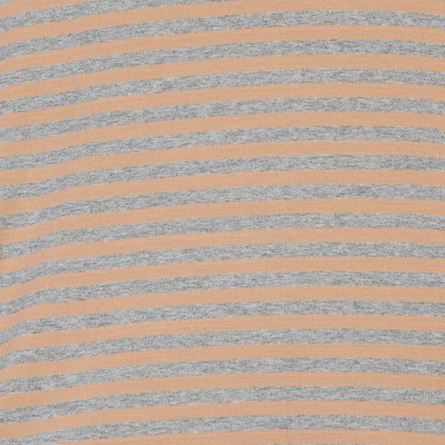Zeroassoluto - Camiseta de punto - melange grey/beige