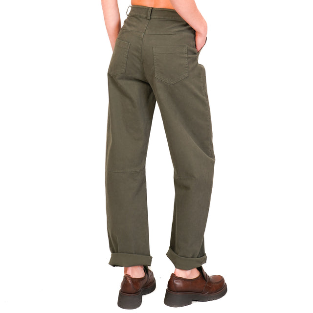 Souvenir-Pantalone con strass - militare