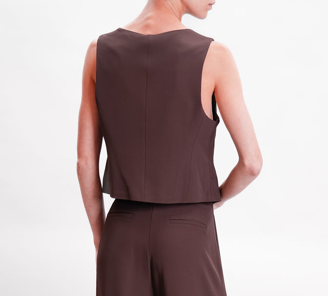 Tension in-Complete vest and trousers - ebony