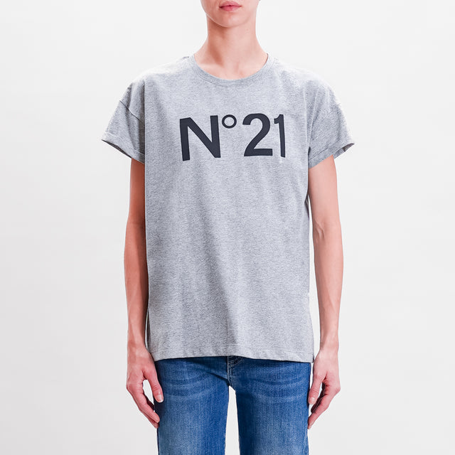 Tensione in- T-shirt N 21 - grigio/nero