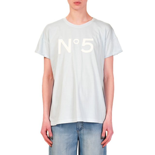 Tensione in-T-shirt n5 - azzurro