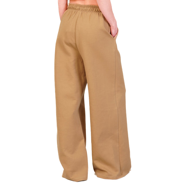 Tensione in-Pantalone felpa con coulisse - biscotto