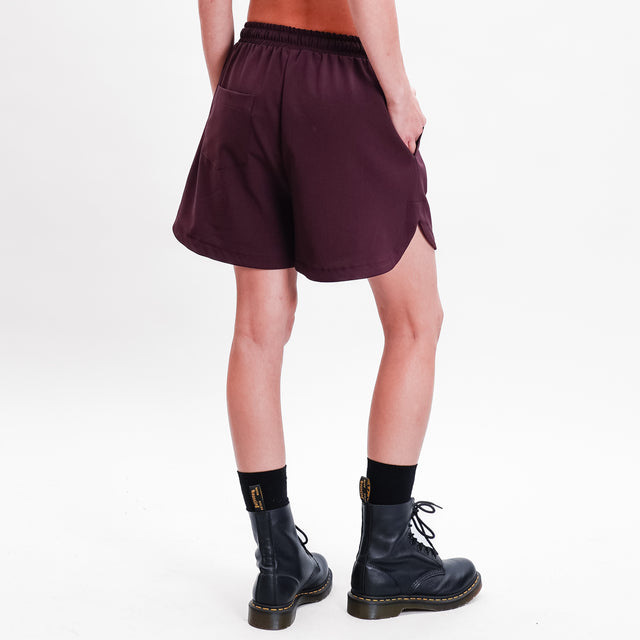 In-Short Drawstring Tension - Wine