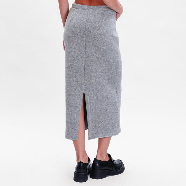 Tension in-Complete sweatshirt + skirt - grey