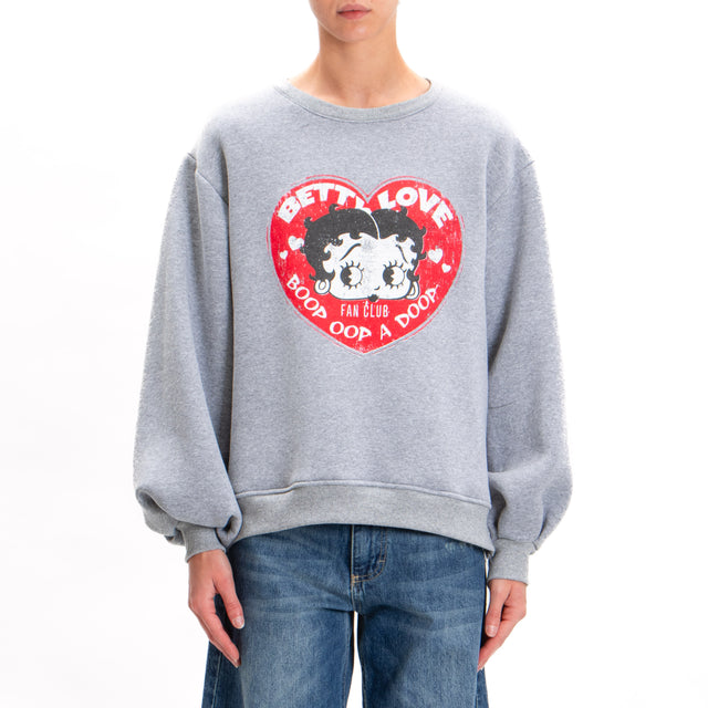 Tension in-BETTY LOVE Sweatshirt - grey