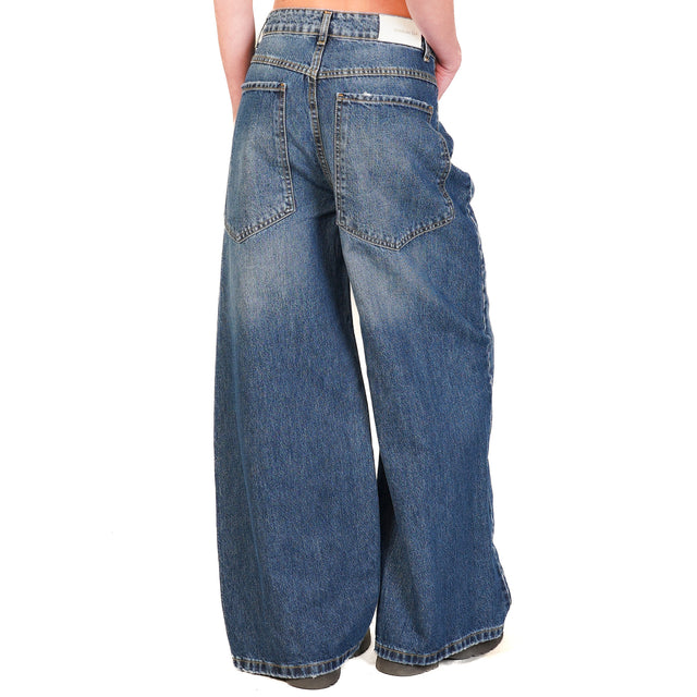 Tension in-Jeans Giusi wide leg - denim