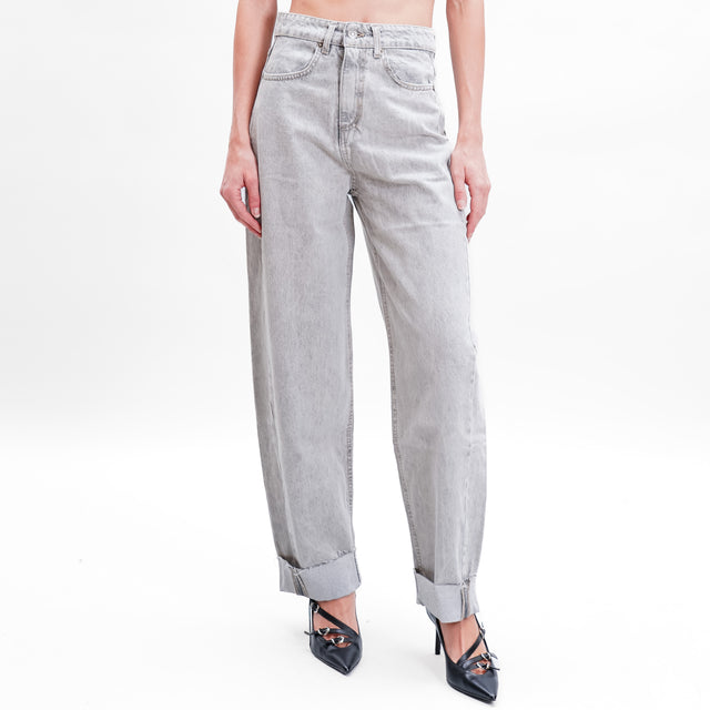 Vicolo-Jeans mom fit - smoke grey