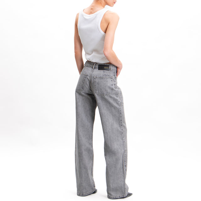 Vicolo-Jeans con strass - grigio fumo