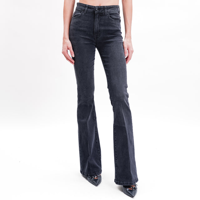 Vicolo-Jeans GISELE flare bootcut fit - nero