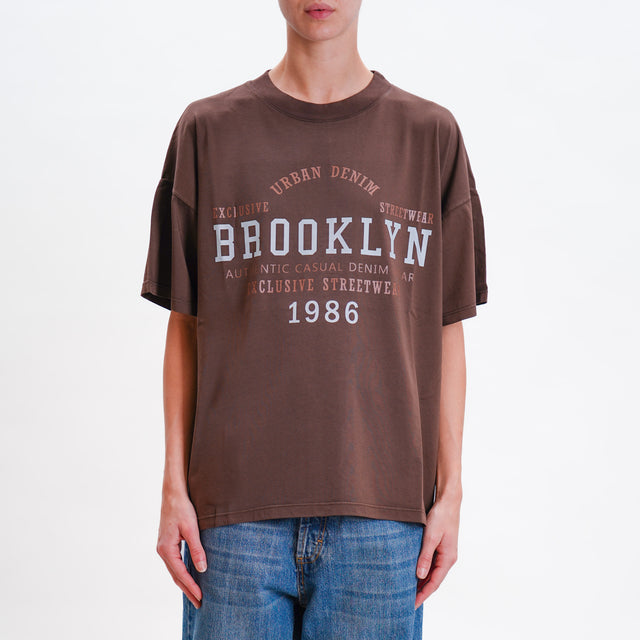 Vicolo-T-shirt BROOKLYN - moro