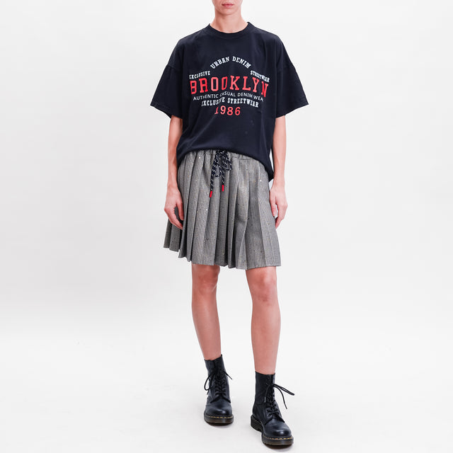 Vicolo-T-shirt BROOKLYN - nero