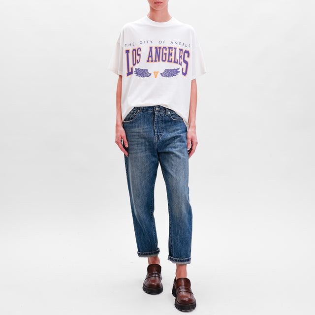 Vicolo-T-shirt LOS ANGELES - bianco