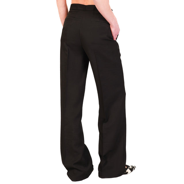 Vicolo-Pantalone dritto - nero