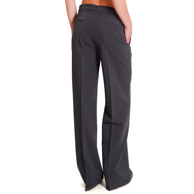 Vicolo-Pantalone gamba dritta - grigio