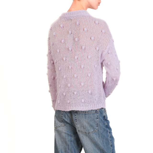 Zeroassoluto-Maglia mohair - lilla