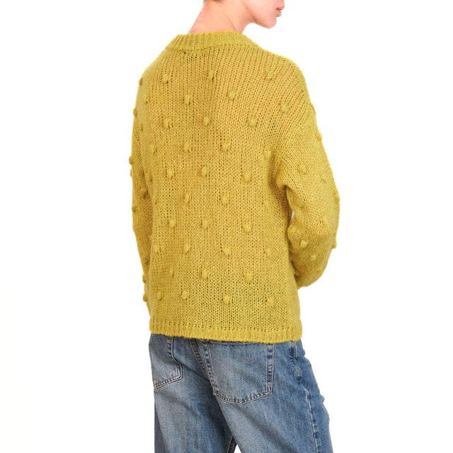 Zeroassoluto-Maglia mohair - olio