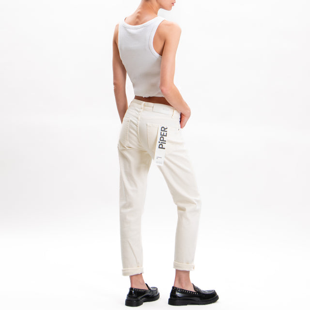 Vicolo-Jeans PIPER relaxed fit - off white