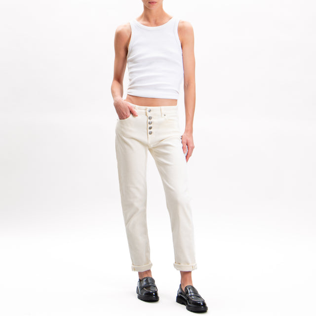 Vicolo-Jeans PIPER relaxed fit - off white